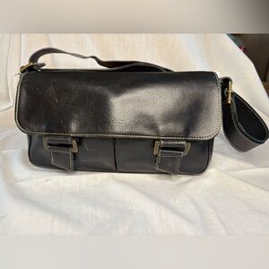 Lonchamp Leather Shoulder Bag
